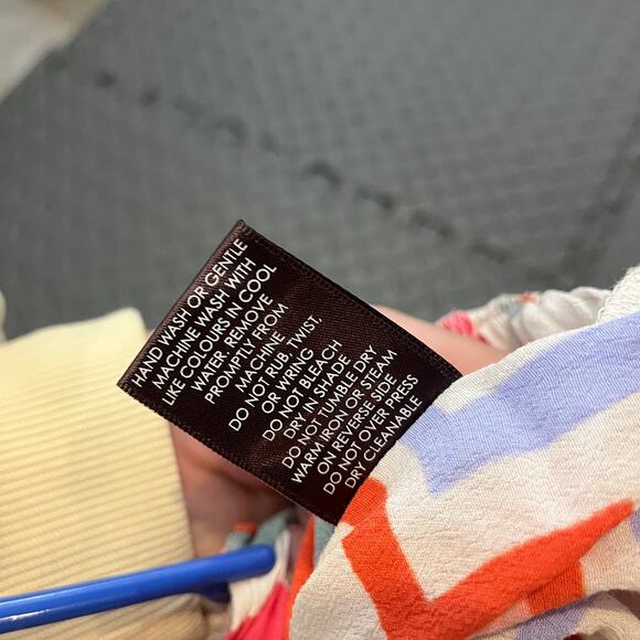 Mister Zimi Clover Jumpsuit Party Print Sleeveless‎ Wide Leg Size 10 Preowned - Picture 9 of 10